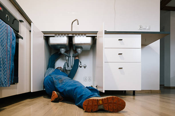 Professional Plumbing technician working in Bozrah, CT